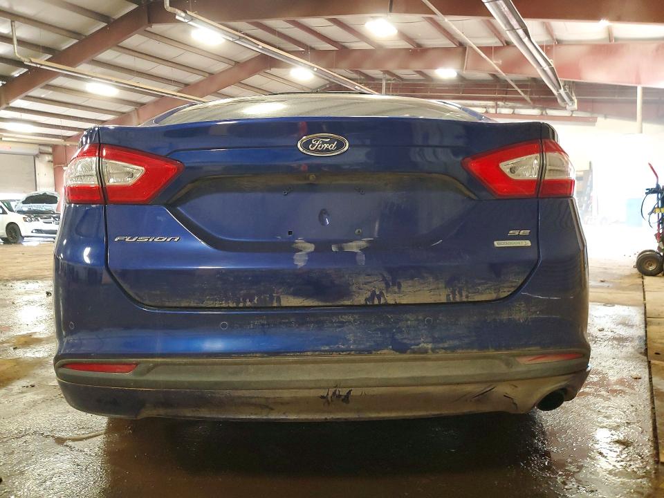 2014 Ford Fusion VIN 3FA6P0HD8ER244473 COPART salvage auction — FRONT END, Mi - Certificate Of Title, sold $625 on 2026-09-12 (photo 6)