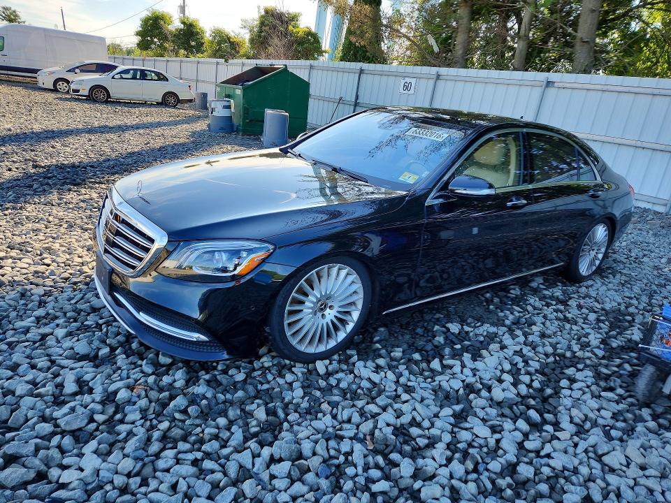 2019 Mercedes-benz S-klasse VIN WDDUG8GB7KA483072 — COPART salvage auction photo