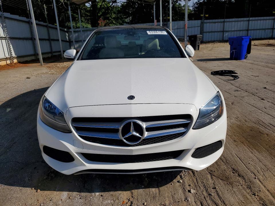 2018 Mercedes-benz C-klasse VIN WDDWF4JB0JR359917 COPART salvage auction — REAR END, Ga - Cert Of Title-Salvage, sold $8,100 on 2026-08-21 (photo 5)
