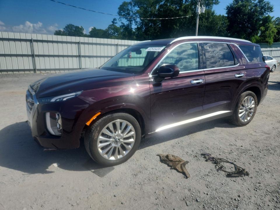 2020 Hyundai Palisade VIN KM8R5DHE1LU123802 — COPART salvage auction photo