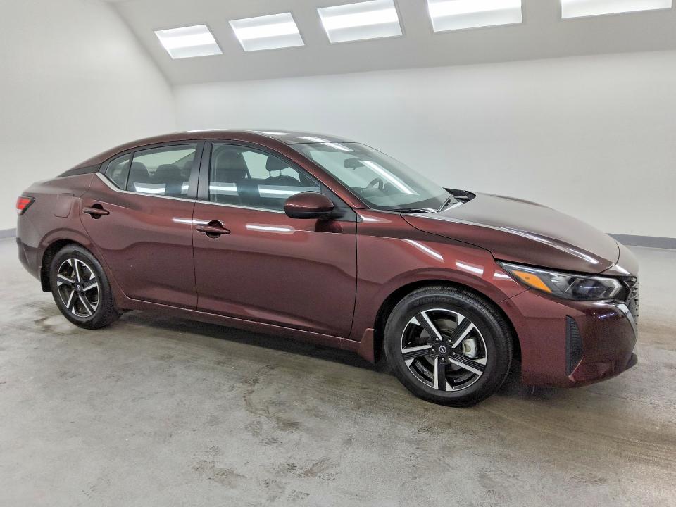 2025 Nissan Sentra VIN 3N1AB8CV1SY405302 COPART salvage auction — MECHANICAL, CA - CERTIFICATE OF TITLE, sold $12,700 on 2026-08-18 (photo 4)
