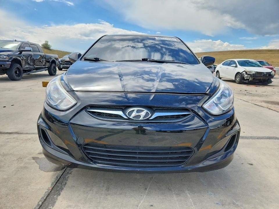 2016 Hyundai Accent VIN KMHCT4AE2GU066506 COPART salvage auction — FRONT END, Co - Certificate Of Title, sold $1,700 on 2026-09-05 (photo 5)