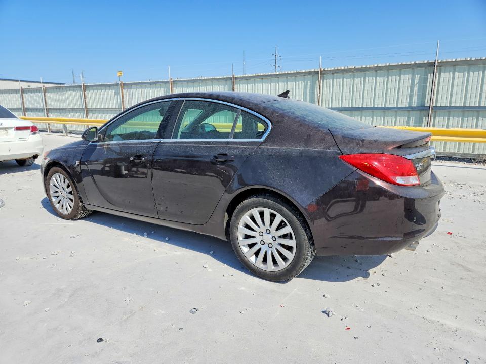 2011 Buick Regal VIN W04GV5EV5B1118165 COPART salvage auction — REAR END, TX - CERTIFICATE OF TITLE, sold $225 on 2026-09-04 (photo 2)