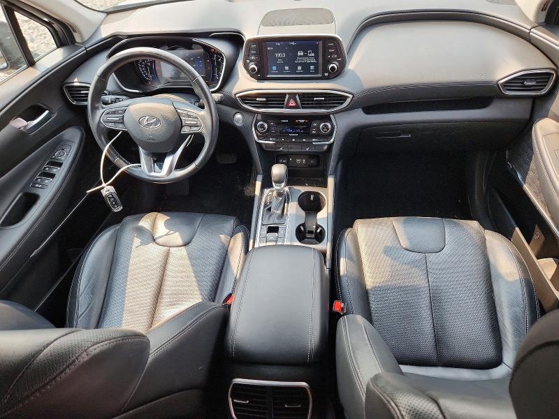 2020 Hyundai Santa fe VIN 5NMS3CAA1LH300918 COPART salvage auction — FRONT END, WI - CERT OF TITLE-SALVAGE VEHICLE, sold $7,600 on 2026-08-24 (photo 8)