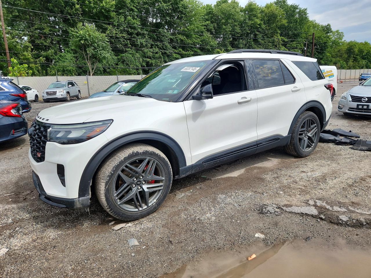2025 Ford Explorer VIN 1FMWK8GC7SGB59879 — COPART salvage auction photo