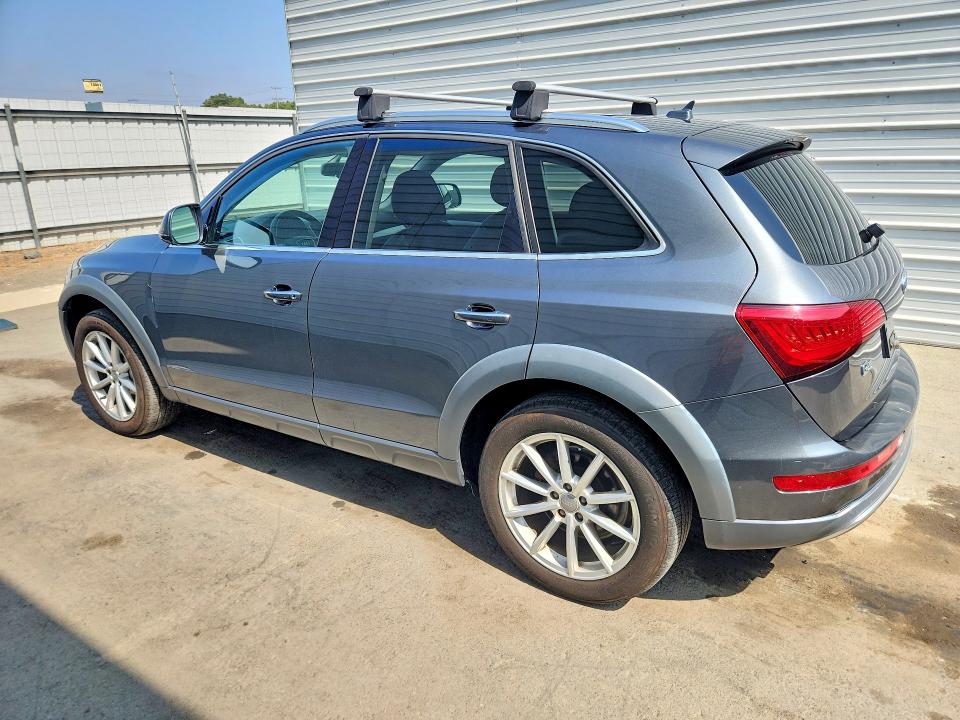 2017 Audi Q5 VIN WA1L2AFP8HA035659 COPART salvage auction — SIDE, Ca - App For Dup Clean Or Ac, sold $2,250 on 2026-08-18 (photo 2)