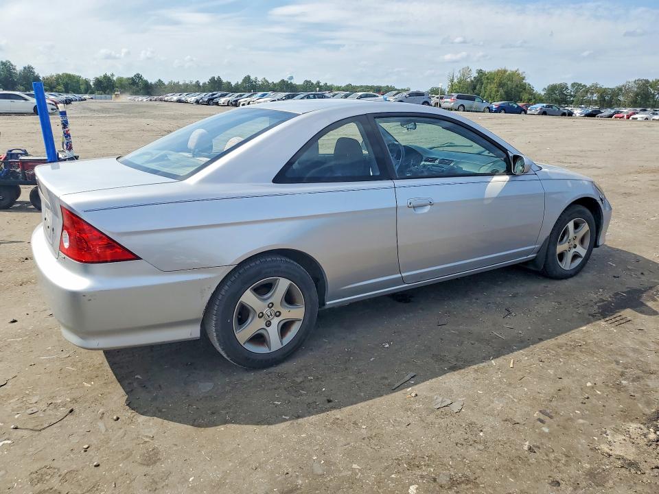 2004 Honda Civic VIN 1HGEM22984L053018 COPART salvage auction — FRONT END, VA - CERTIFICATE OF TITLE, sold $594 on 2026-09-01 (photo 3)