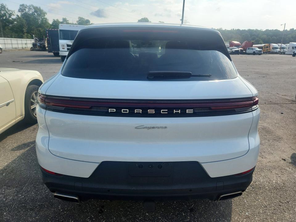 2024 Porsche Cayenne VIN WP1AA2AYXRDA01761 COPART salvage auction — FRONT END, NJ - CERT OF TITLE-SALVAGE, sold $29,750 on 2026-09-15 (photo 6)