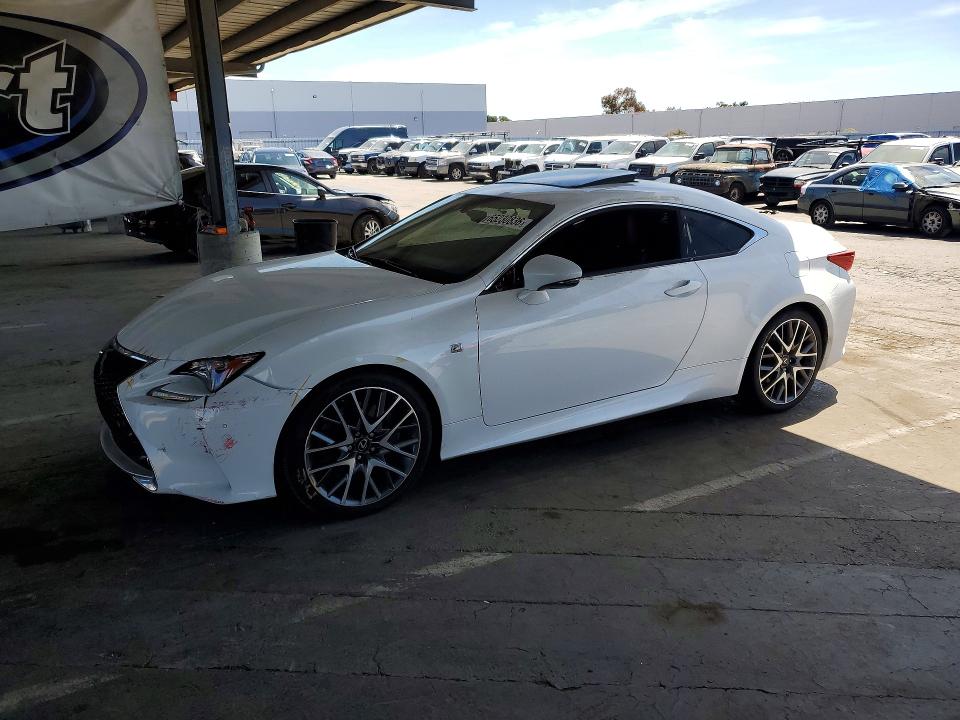 2016 Lexus Rc VIN JTHHE5BC2G5014485 — COPART salvage auction photo