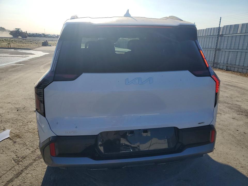 2026 Kia Ev9 VIN 5XYAEFS56TG021855 COPART salvage auction — FRONT END, Ca - Salvage Certificate, sold $23,300 on 2026-09-22 (photo 6)