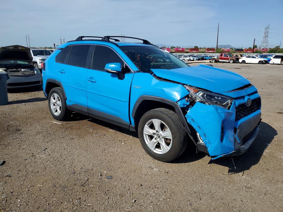 2019 Toyota Rav 4 VIN JTMRWRFV5KD035769 COPART salvage auction — FRONT END, Az - Cert Of Title - Salvage, sold $7,700 on 2026-08-21 (photo 4)