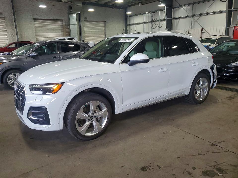 2021 Audi Q5 VIN WA1CAAFY5M2090036 — COPART salvage auction photo