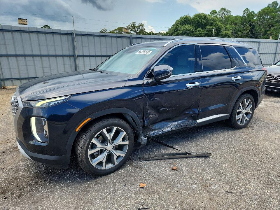 2021 Hyundai Palisade VIN KM8R44HEXMU186787 — COPART salvage auction photo