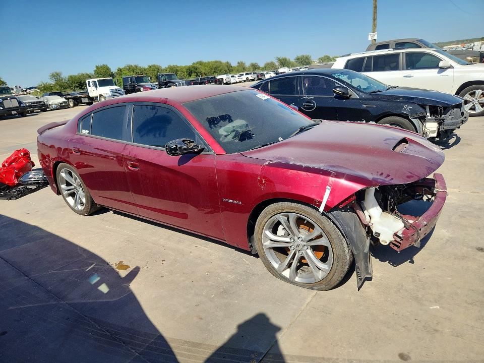 2021 Dodge Charger VIN 2C3CDXCT1MH556520 COPART salvage auction — FRONT END, Ca - Cert Of Title-Salvaged (P), sold $4,350 on 2026-09-17 (photo 4)