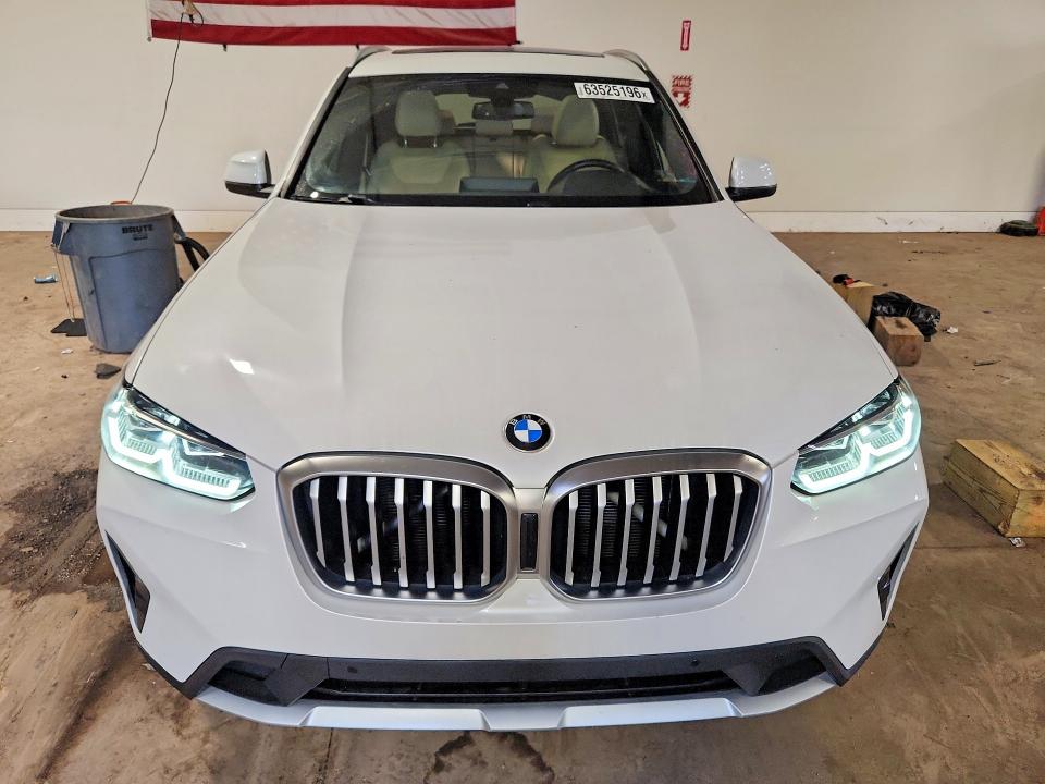 2022 BMW X3 VIN 5UX43DP01N9N17847 COPART salvage auction — ROOF, Pa - Certificate Of Salvage, sold $14,200 on 2026-08-29 (photo 5)