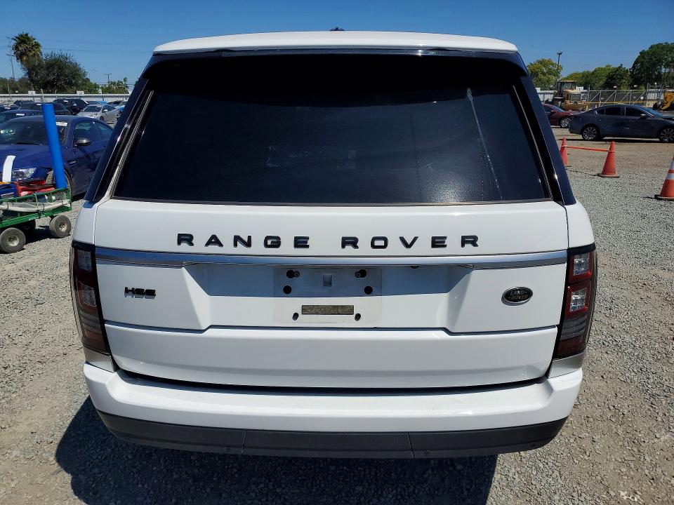 2014 Land rover RANGE ROVER VIN SALGS2WF1EA159541 COPART salvage auction — FRONT END, Nv - Dis/Dlr/Exp Only Clean Title, sold $4,550 on 2026-08-28 (photo 6)