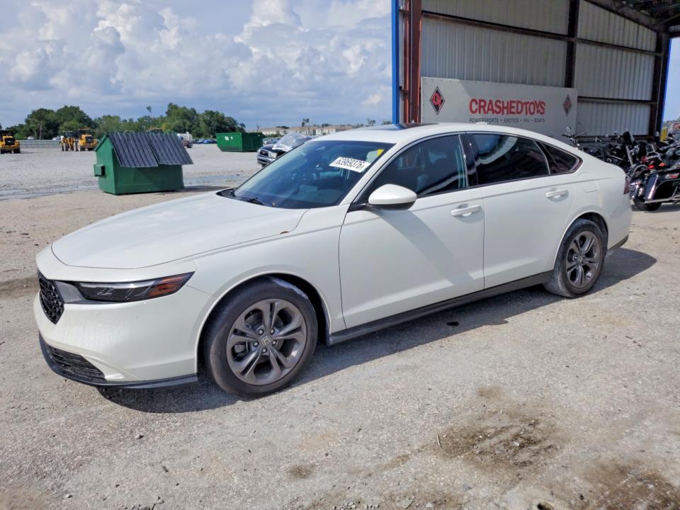 2023 Honda Accord VIN 1HGCY1F30PA019702 — COPART salvage auction photo