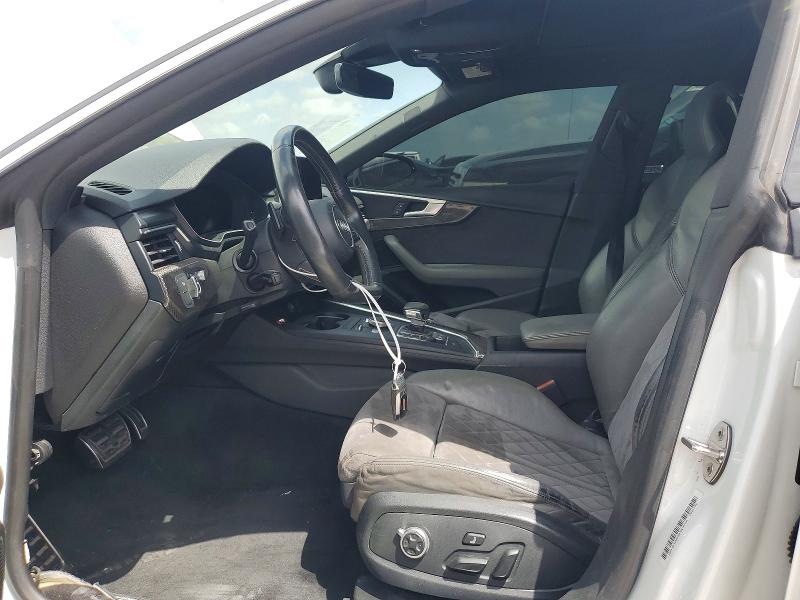 2018 Audi Rs5 VIN WAUC4CF52JA039705 COPART salvage auction — NORMAL WEAR, Tx - Certificate Of Title (P), sold $10,600 on 2026-08-25 (photo 7)