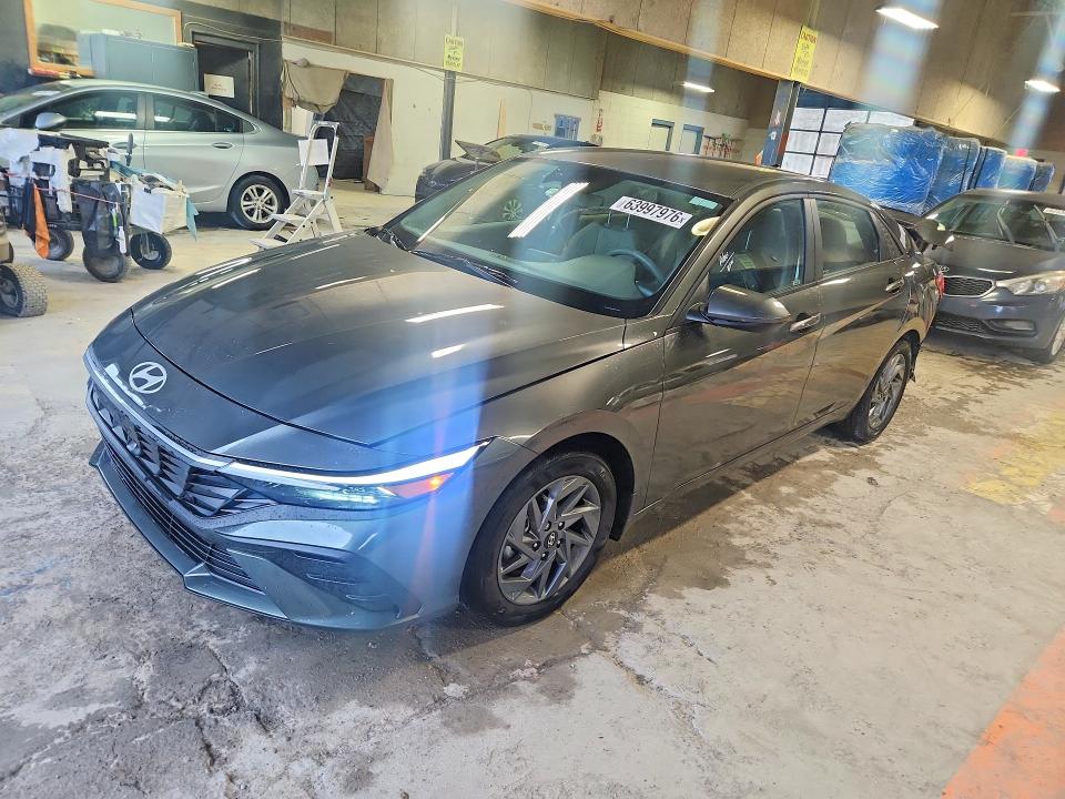 2024 Hyundai Elantra VIN KMHLM4DJ9RU113314 — COPART salvage auction photo