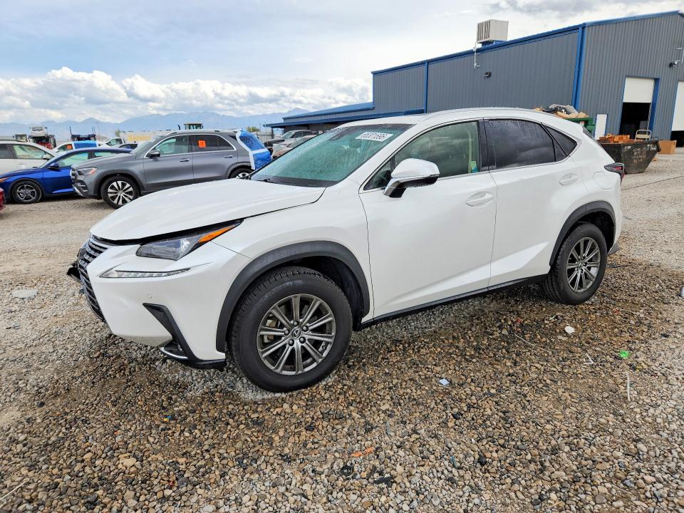 2019 Lexus Nx VIN JTJBARBZ2K2180592 COPART salvage auction — FRONT END, Ut - Salvage Certificate, sold $8,200 on 2026-08-28 (photo 1)