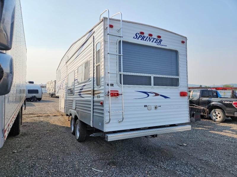 2004 Keystone Sprinter VIN 4YDF252294K211334 COPART salvage auction — HAIL, MT - CERTIFICATE OF TITLE TOTALED, sold $1,000 on 2026-09-18 (photo 3)