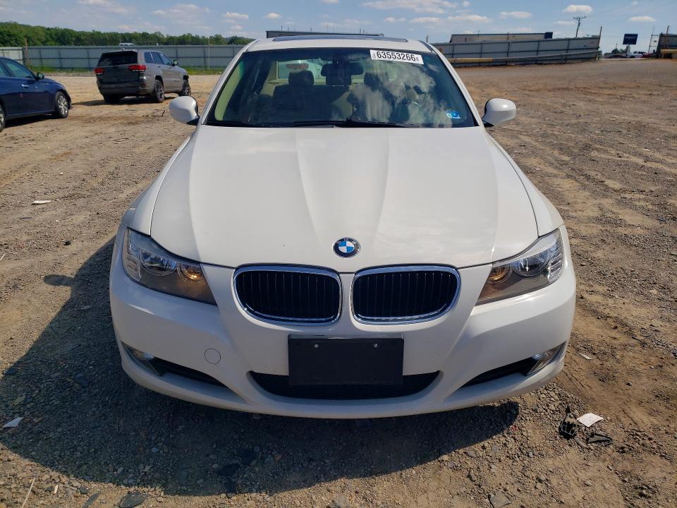 2009 BMW 3 series VIN WBAPH73589E126837 COPART salvage auction — REAR END, VA - CERT OF TITLE-SALVAGE WATER, sold $250 on 2026-08-28 (photo 5)