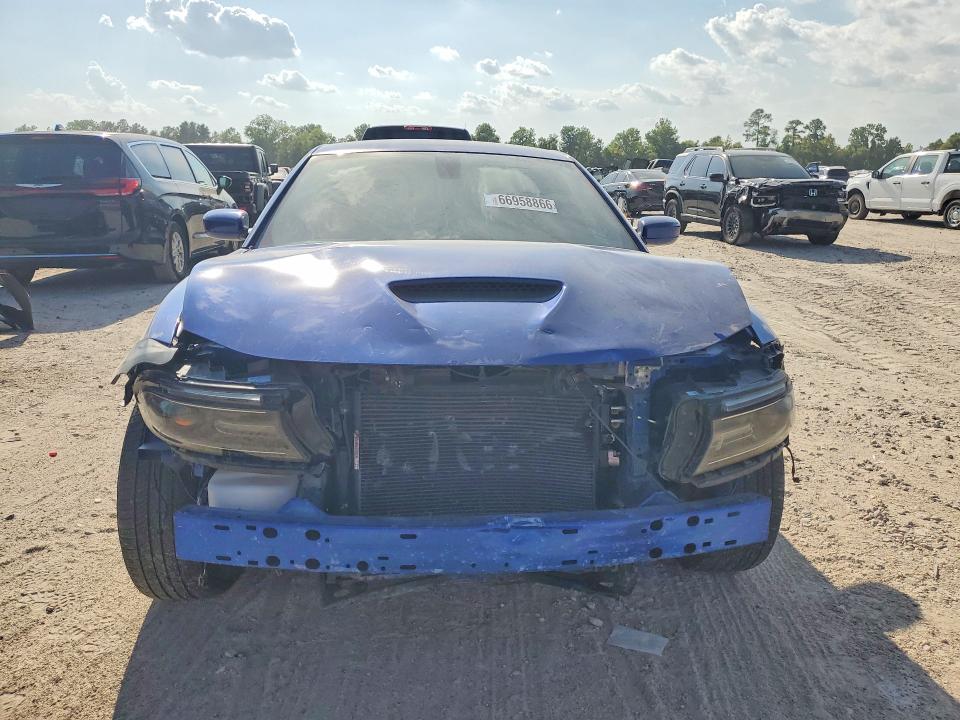 2021 Dodge Charger VIN 2C3CDXGJ5MH544170 COPART salvage auction — FRONT END, Tx - Certificate Of Title, sold $3,300 on 2026-09-04 (photo 5)