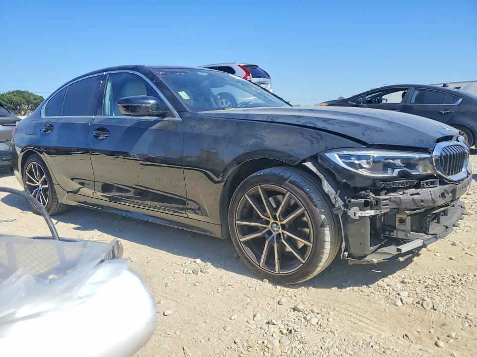 2020 BMW 3er VIN WBA5R1C02LFH37683 COPART salvage auction — FRONT END, Ca - Salvage Certificate, sold $9,700 on 2026-08-11 (photo 4)