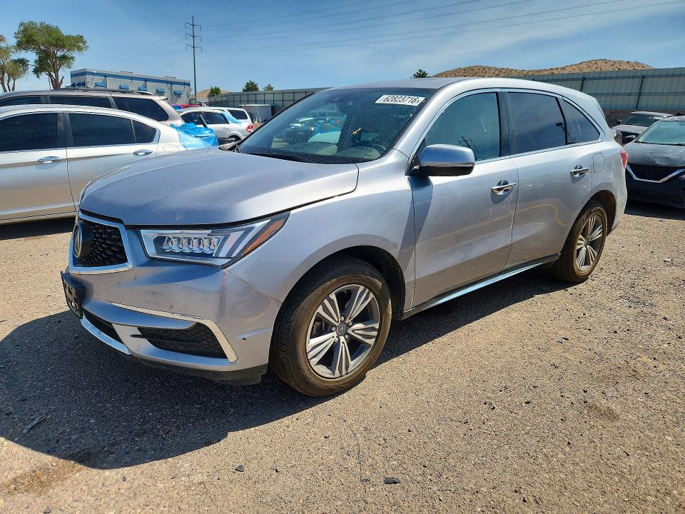 2020 Acura Mdx VIN 5J8YD4H37LL036852 — COPART salvage auction photo