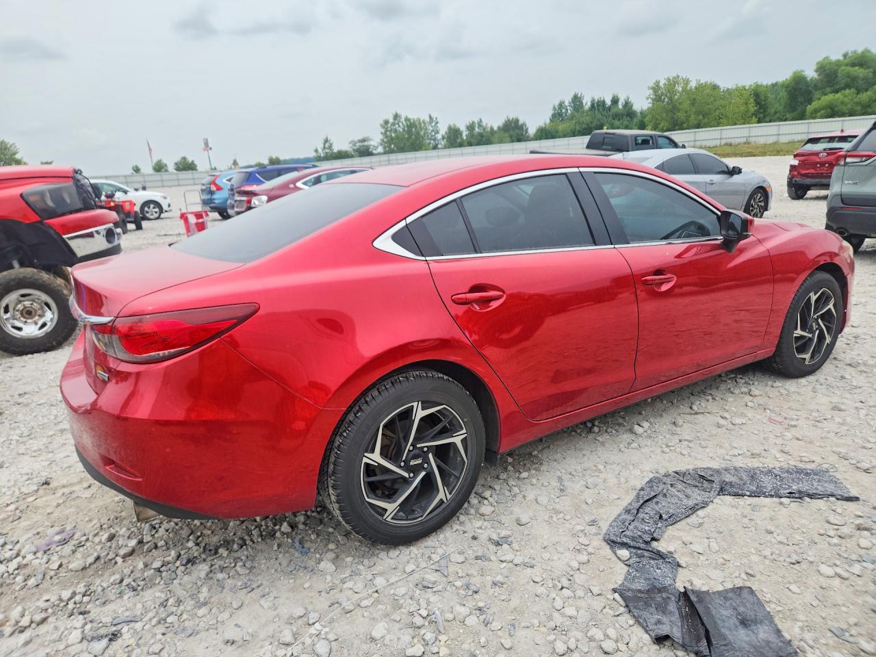 2017 Mazda 6 VIN JM1GL1V50H1131631 COPART salvage auction — Normal Wear, MI - DEALER ONLY CLEAN TITLE, sold $3,315 on 2026-08-17 (photo 3)