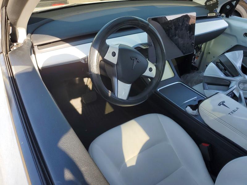 2023 Tesla Model y VIN 7SAYGDEEXPA153779 COPART salvage auction — SIDE, Ca - Salvage Certificate, sold $10,300 on 2026-08-31 (photo 8)