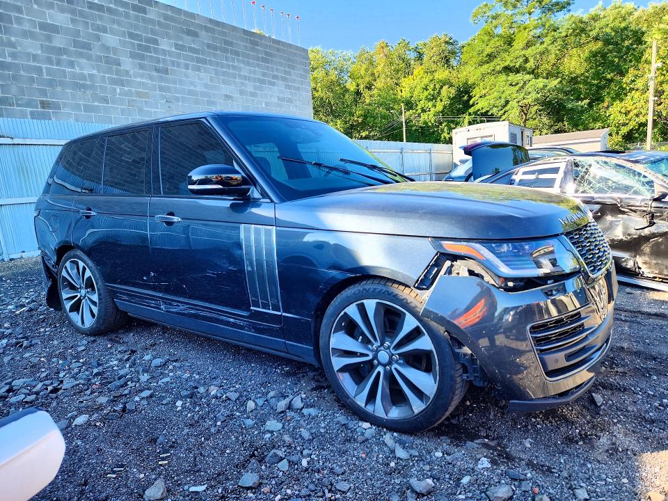 2021 Land rover RANGE ROVER VIN SALGW2REXMA421885 COPART salvage auction — REAR END, NY - MV-907A SALVAGE CERTIFICATE, sold $30,500 on 2026-09-15 (photo 4)