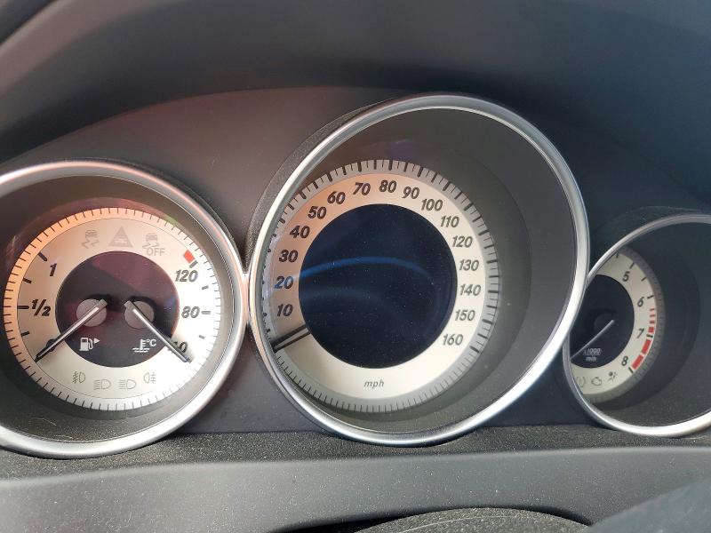 2012 Mercedes-benz VIN WDDGF8BB5CA646942 COPART salvage auction — WATER/FLOOD, Salvage Title, sold $450 on 2026-08-17 (photo 9)