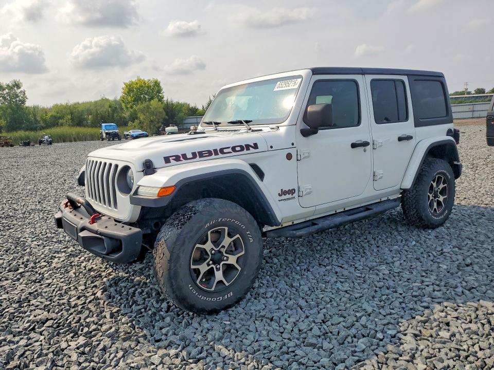 2021 Jeep Wrangler unlimited VIN 1C4HJXFN5MW507331 — COPART salvage auction photo