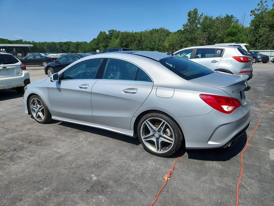 2014 Mercedes-benz Cla-klasse VIN WDDSJ4GB1EN160764 COPART salvage auction — MECHANICAL, Ny - Certificate Of Title, sold $625 on 2026-08-17 (photo 2)