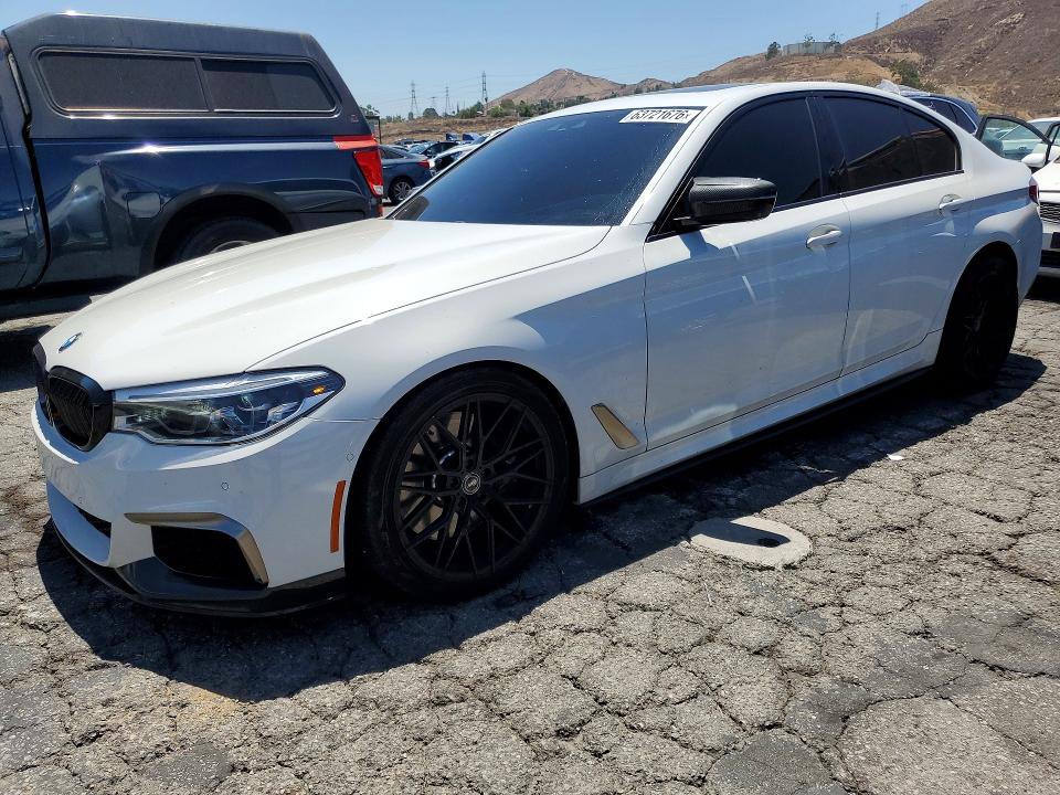 2019 BMW M5 VIN WBAJB9C56KB287990 — COPART salvage auction photo