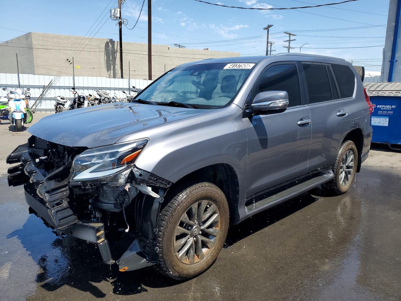 2021 Lexus GX VIN JTJAM7BX4M5283066 — COPART salvage auction photo