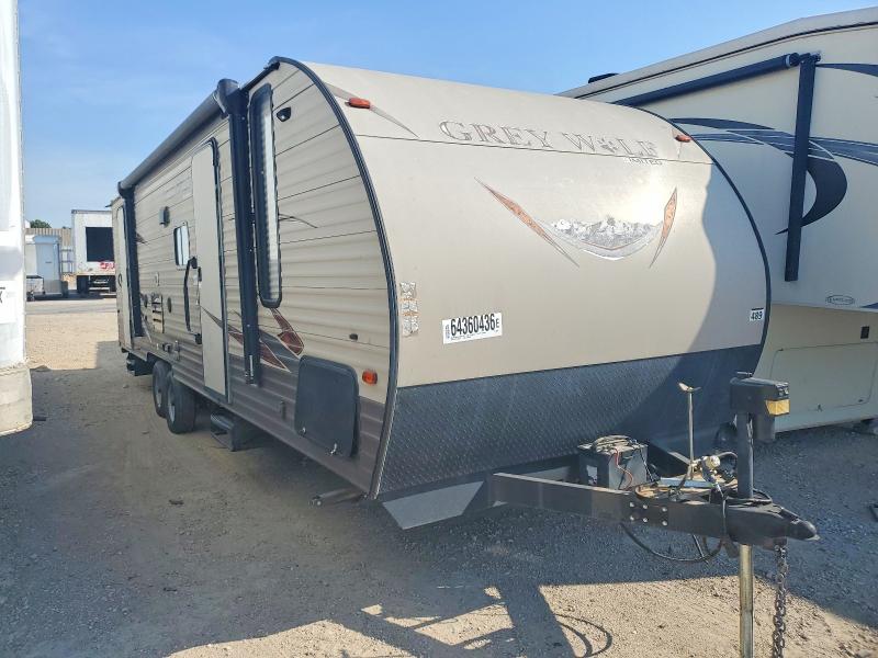 2017 Cherokee by forest r VIN 4X4TCKB24HX126373 COPART salvage auction — ROOF, TX - SALVAGE VEHICLE TITLE, sold $3,350 on 2026-09-17 (photo 1)