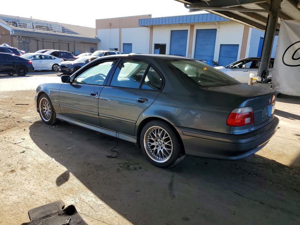 2003 BMW 5 series VIN WBADT634X3CK35936 COPART salvage auction — MINOR DENT/SCRATCHES, CA - DIS/DLR/EXP ONLY CLEAN TITLE, sold $400 on 2026-08-06 (photo 2)
