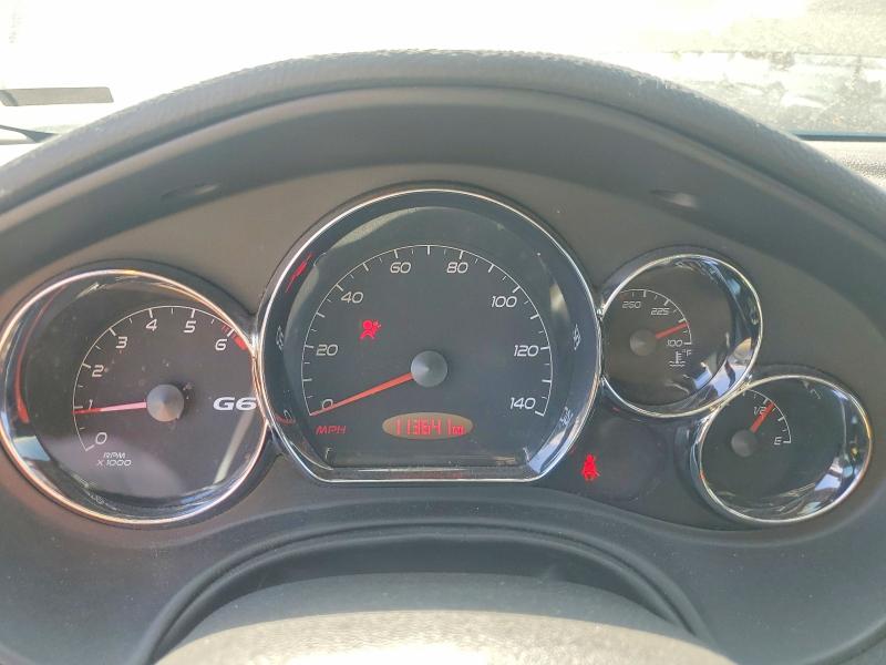 2006 Pontiac G6 VIN 1G2ZG558164186104 COPART salvage auction — FRONT END, Ca - Salvage Certificate, sold $500 on 2026-09-08 (photo 9)