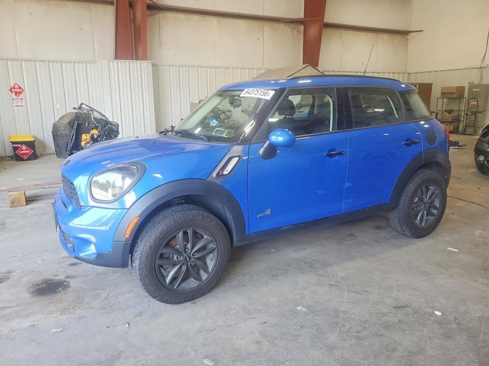 2013 Mini Cooper VIN WMWZC5C56DWM16511 COPART salvage auction — MECHANICAL, Salvage Title, sold $375 on 2026-09-09 (photo 1)