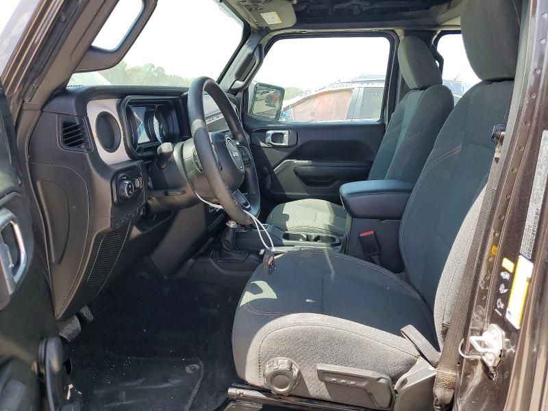 2024 Jeep Gladiator VIN 1C6HJTAG1RL124603 COPART salvage auction — FRONT END, Tx - Salvage Vehicle Title, sold $10,500 on 2026-08-28 (photo 7)