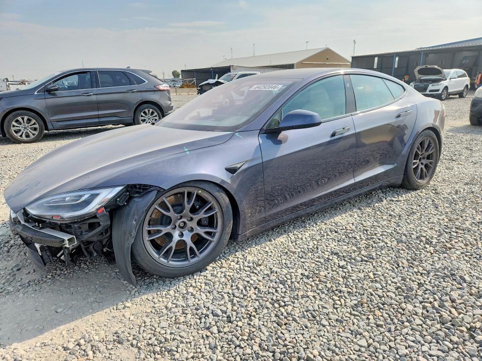 2021 Tesla Model s VIN 5YJSA1E62MF442472 — COPART salvage auction photo