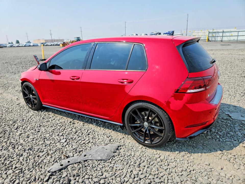 2019 Volkswagen Golf r VIN WVWVA7AU2KW125370 COPART salvage auction — FRONT END, WA - BILL OF SALE, sold $12,900 on 2026-08-12 (photo 2)