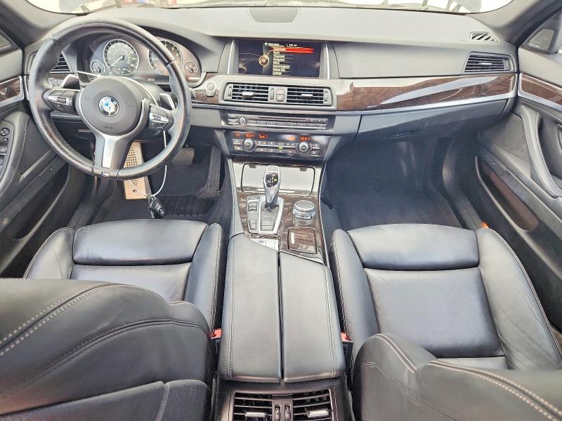 2016 BMW 5er VIN WBA5B3C56GD549355 COPART salvage auction — HAIL, Ok - Cert Of Title-Salvage, sold $6,600 on 2026-08-21 (photo 8)