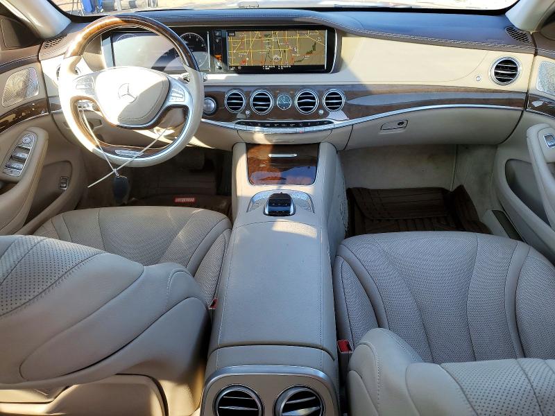 2015 Mercedes-benz S-klasse VIN WDDUG8FB3FA108142 COPART salvage auction — FRONT END, Salvage Title, sold $6,700 on 2026-08-14 (photo 8)