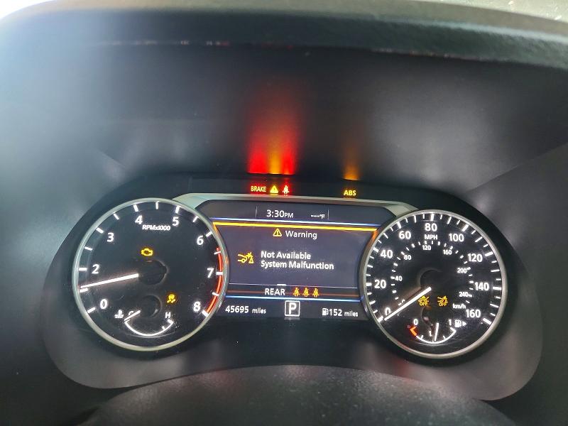 2020 Nissan Sentra VIN 3N1AB8CV9LY231657 COPART salvage auction — FRONT END, Ca - Salvage Certificate, sold $4,900 on 2026-08-27 (photo 9)