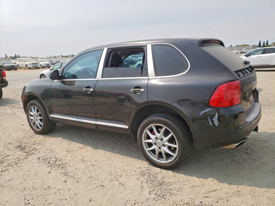 2004 Porsche Cayenne VIN WP1AC29P14LA90138 COPART salvage auction — MECHANICAL, CA - DIS/DLR/EXP APP FOR DUP CLEAN, sold $1,200 on 2026-09-06 (photo 2)