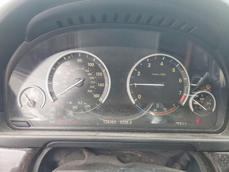 2016 BMW 5er VIN WBA5A7C54GG149061 COPART salvage auction — REAR END, Fl - Certificate Of Title, sold $3,600 on 2026-08-14 (photo 9)