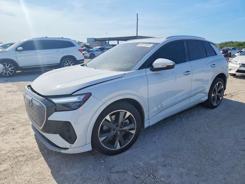 2022 Audi Q4 e-tron VIN WA1H2BFZ9NP013997 — COPART salvage auction photo